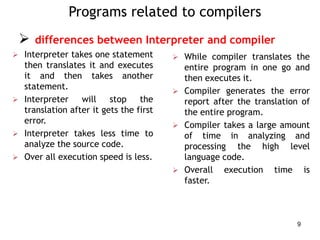 Chapter-1.pptx compiler Design Course Material | PPTX