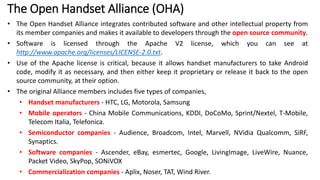 Oha Android Mobile Application Development-Android and It’s Tools | PPTX