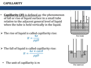 Fluid mechanics fluid properties and characteristics | PPTX