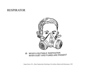 RESPIRATOR
Image Source: R L., Basic Engineering Technology, First edition, Butterworth-Heinemann, 1995
 