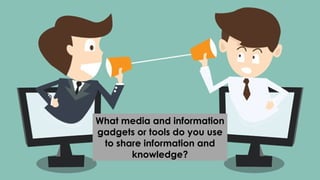 MIL POWERPOINT - GRADE 12 LESSON MEDIA INFORMATION | PPTX