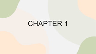 CHAPTER 1
 