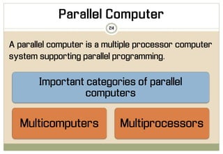 Chapter 1 - introduction - parallel computing | PDF