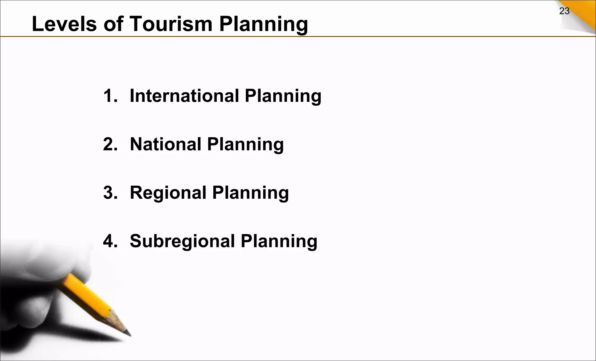Chapter 1-tourism-planning | PPT