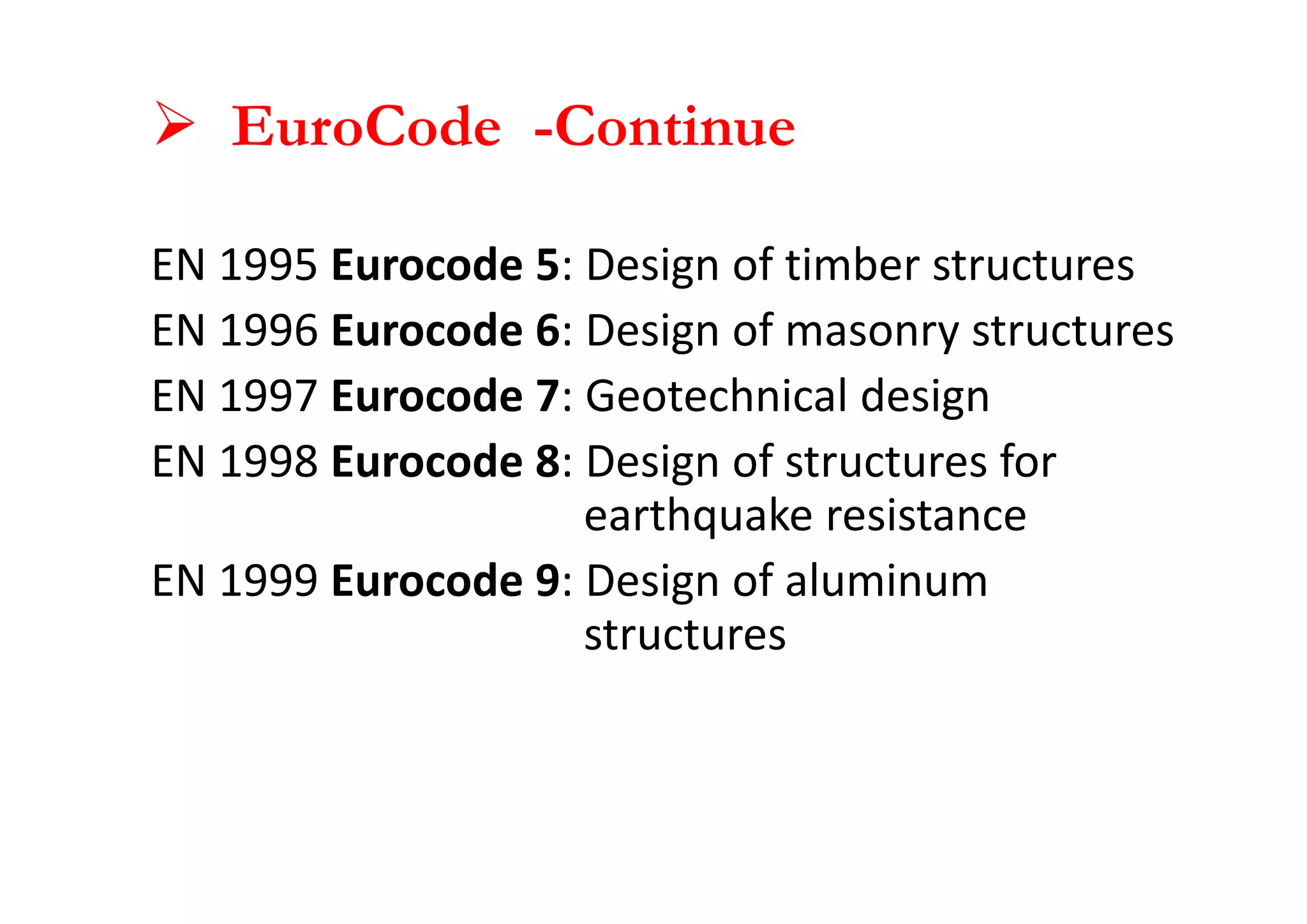 Timber Eurocode Classification Chart Chapter 1-types of structures and loads | PDF