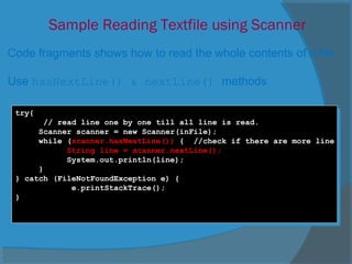 File Input & Output | PPT