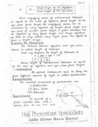 Physics (Part-1) Chapter 10 Notes | PDF
