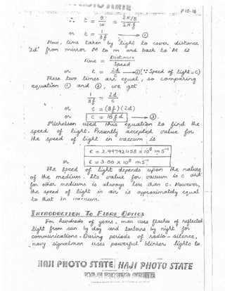 Physics (Part-1) Chapter 10 Notes | PDF