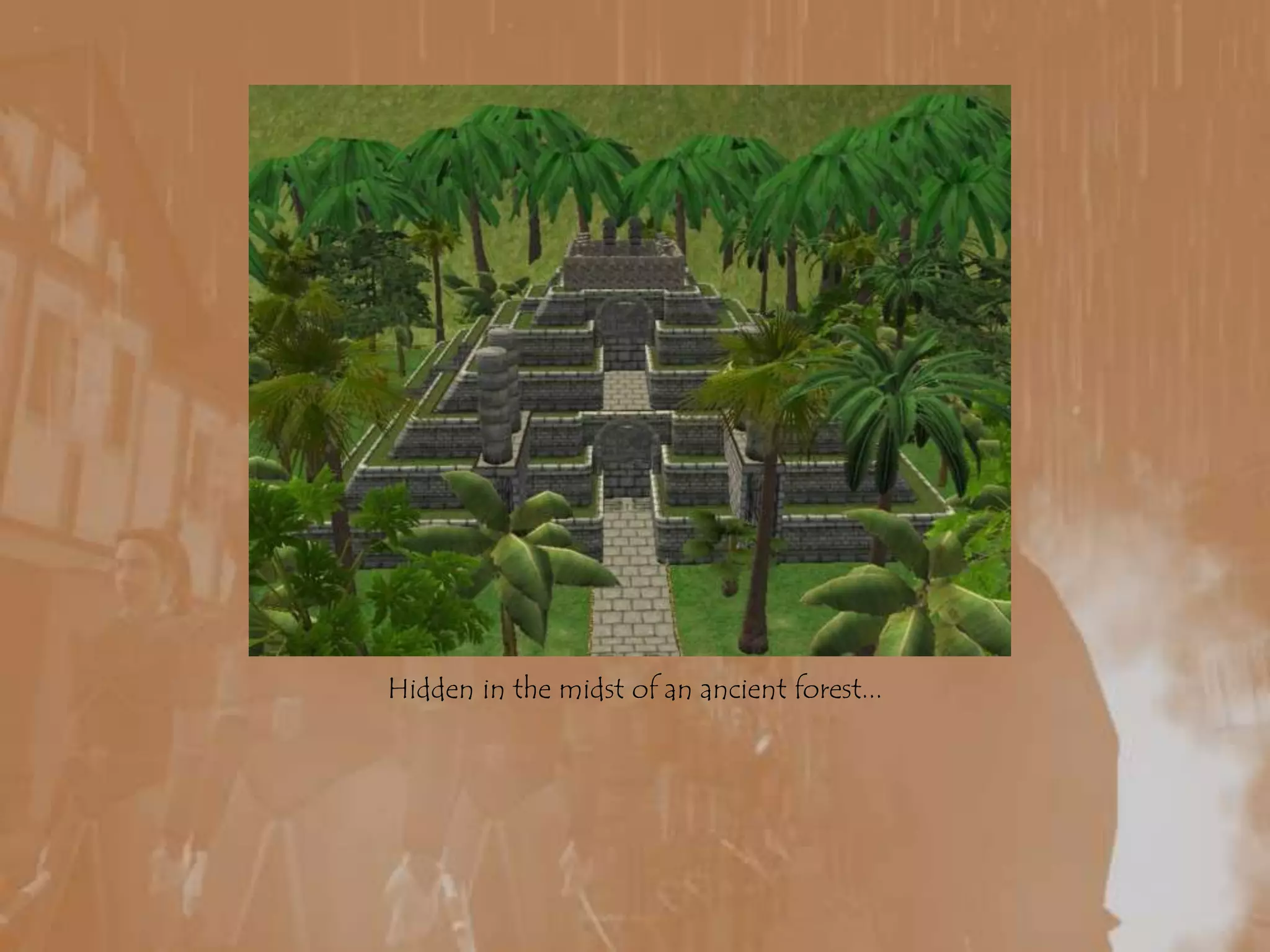 Hidden in the midst of an ancient forest...