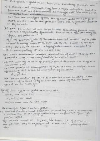 Chapter 10 photochemistry