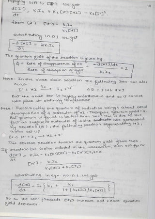 Chapter 10 photochemistry