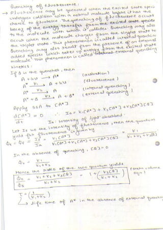 Chapter 10 photochemistry