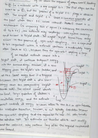 Chapter 10 photochemistry