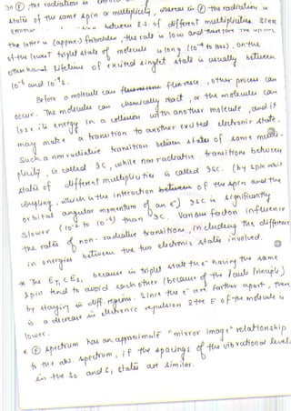 Chapter 10 photochemistry
