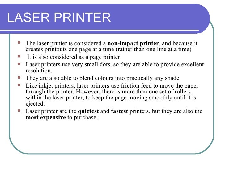 examples of line printer
