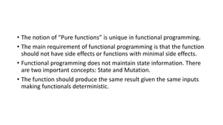 Comprehensive Guide to Advanced Functional Programming Concepts and ...