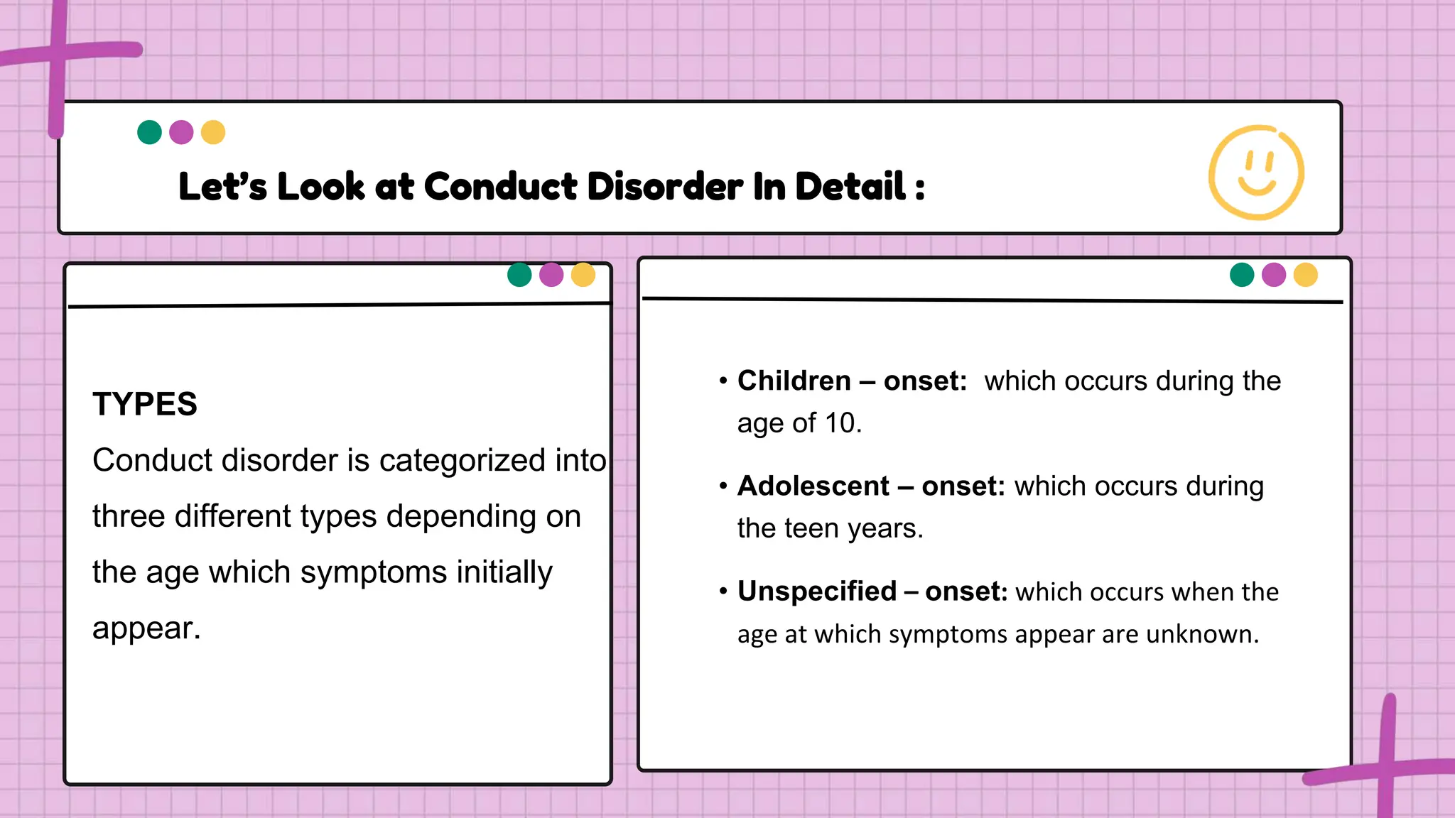 Disruptive, Impulse Control and Conduct Disorder | PPTX
