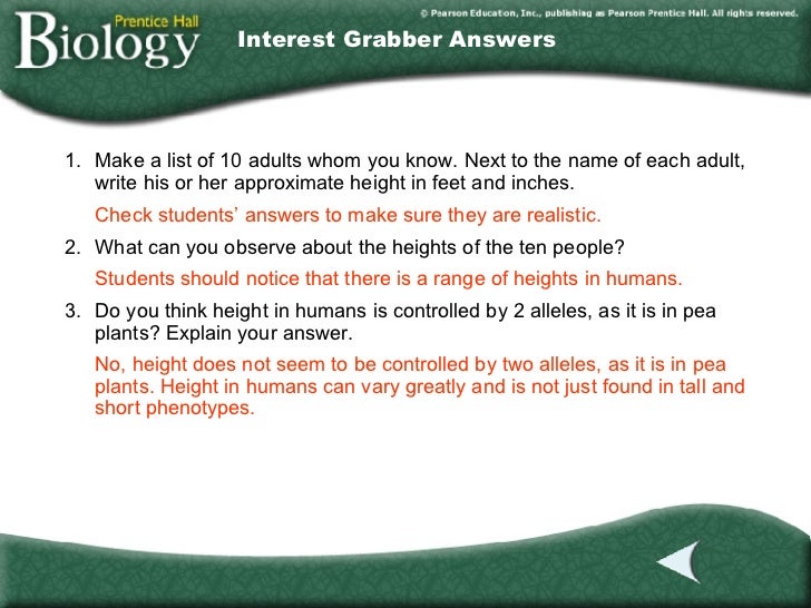 chapter 11 introduction to genetics chapter 11 introduction to genetics
