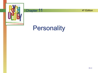 Personality Chapter  11 