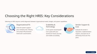 Introduction to Human resource information system | PPTX