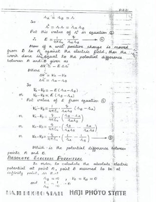 Physics (Part-2) Chapter 12 Notes