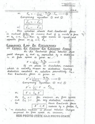 Physics (Part-2) Chapter 12 Notes