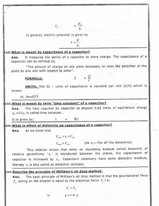 Physics (Part-2) Chapter 12 Notes