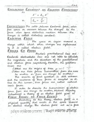 Physics (Part-2) Chapter 12 Notes