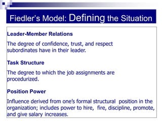 Basic Approaches to Leadership, Chapter-12- Organizational Behavior | PDF