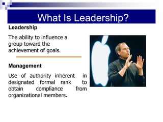 Basic Approaches to Leadership, Chapter-12- Organizational Behavior | PDF