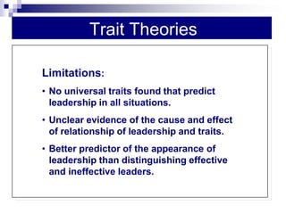 Basic Approaches to Leadership, Chapter-12- Organizational Behavior | PDF