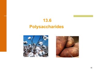 50
13.6
Polysaccharides
 