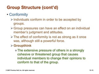 Understanding Groups and Teams | PPT