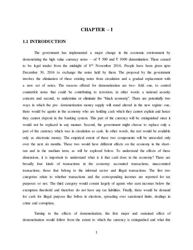 Introduction of currency