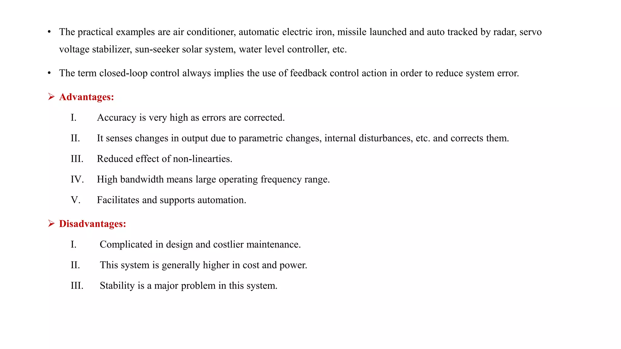 Chapter 1 basic components of control system PPT