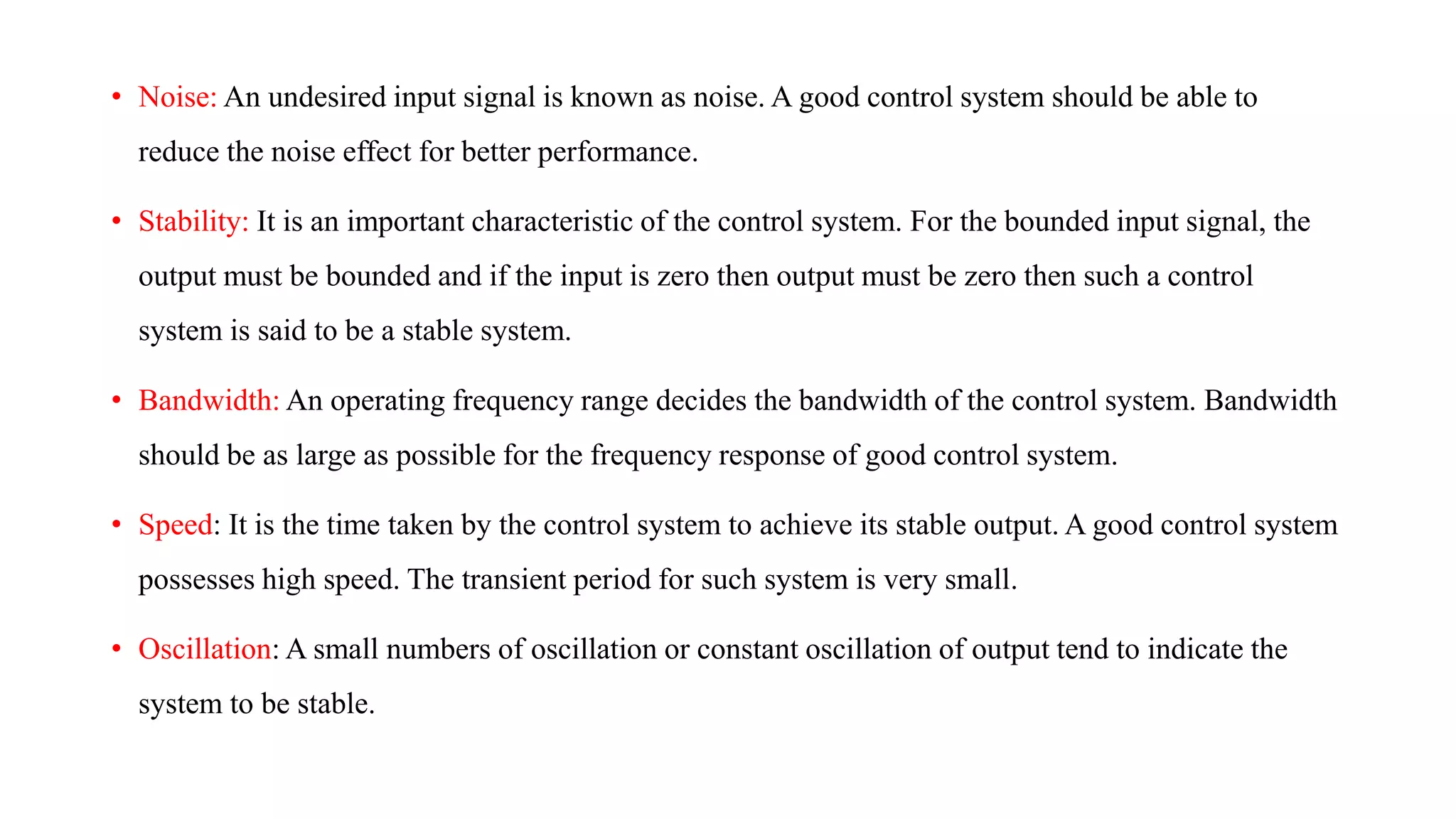 Chapter 1 basic components of control system | PPTX