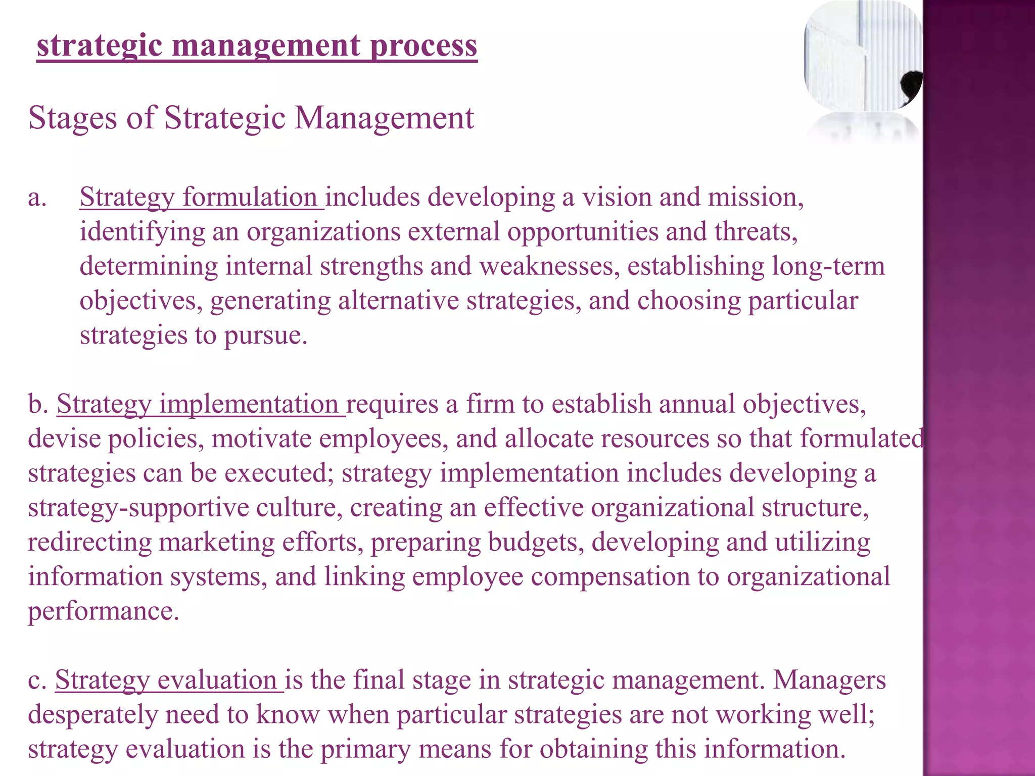  Increase in the efficiency of the employees