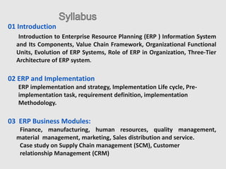 Chapter 1 erp | PPT