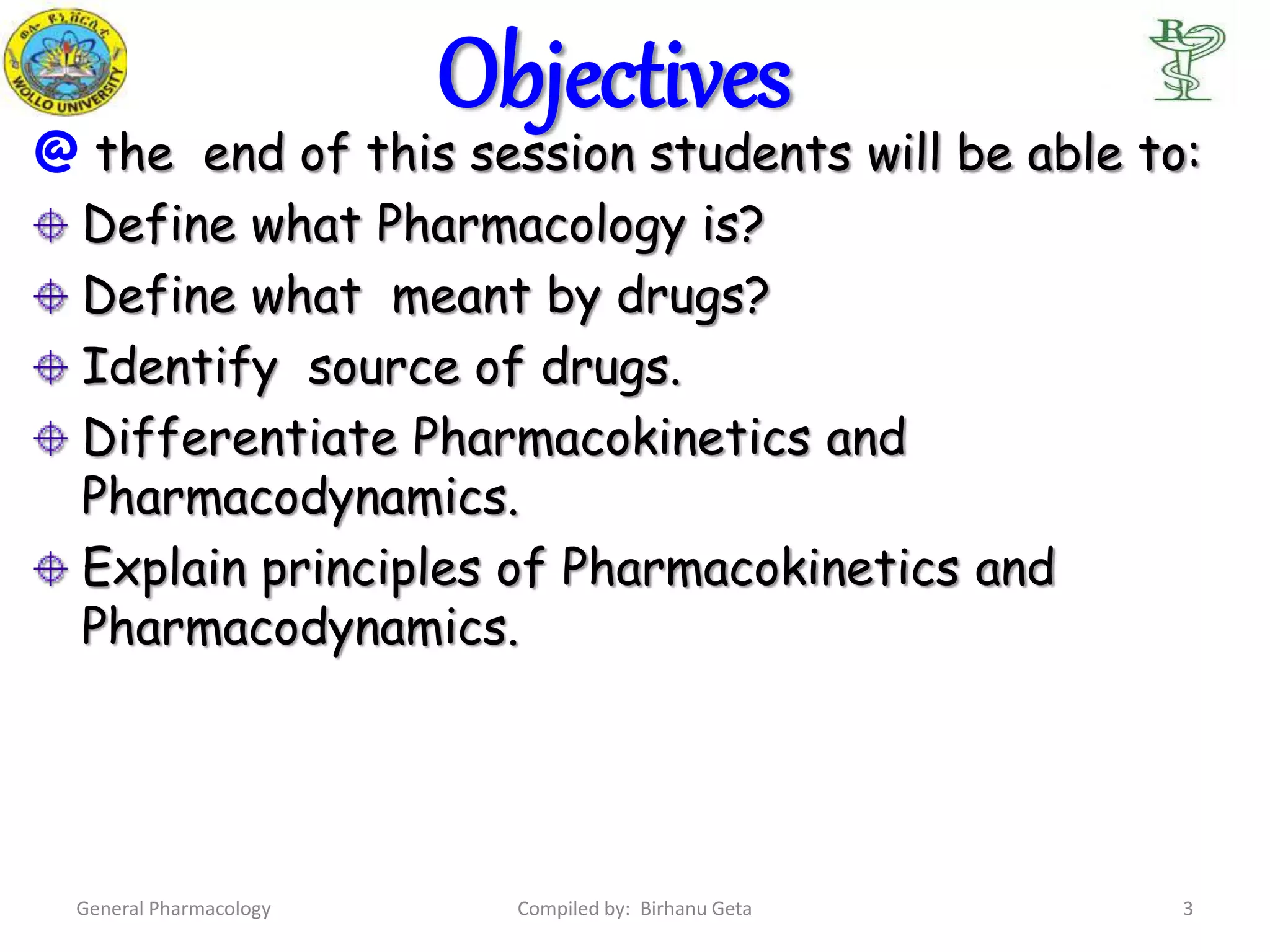Chapter 1 general pharmacology | PPTX
