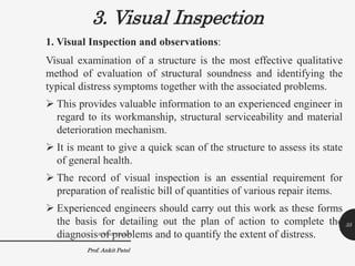 Visual Structural Inspection Chapter 1 repair stratergies | PPTX