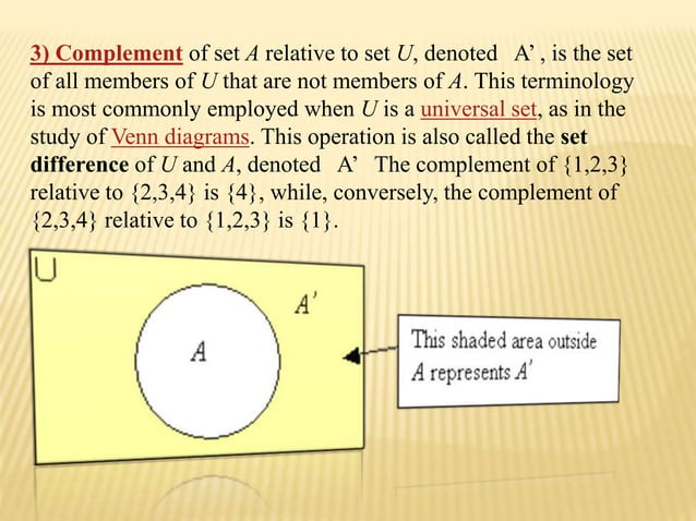 Chapter 1, Sets | PPT