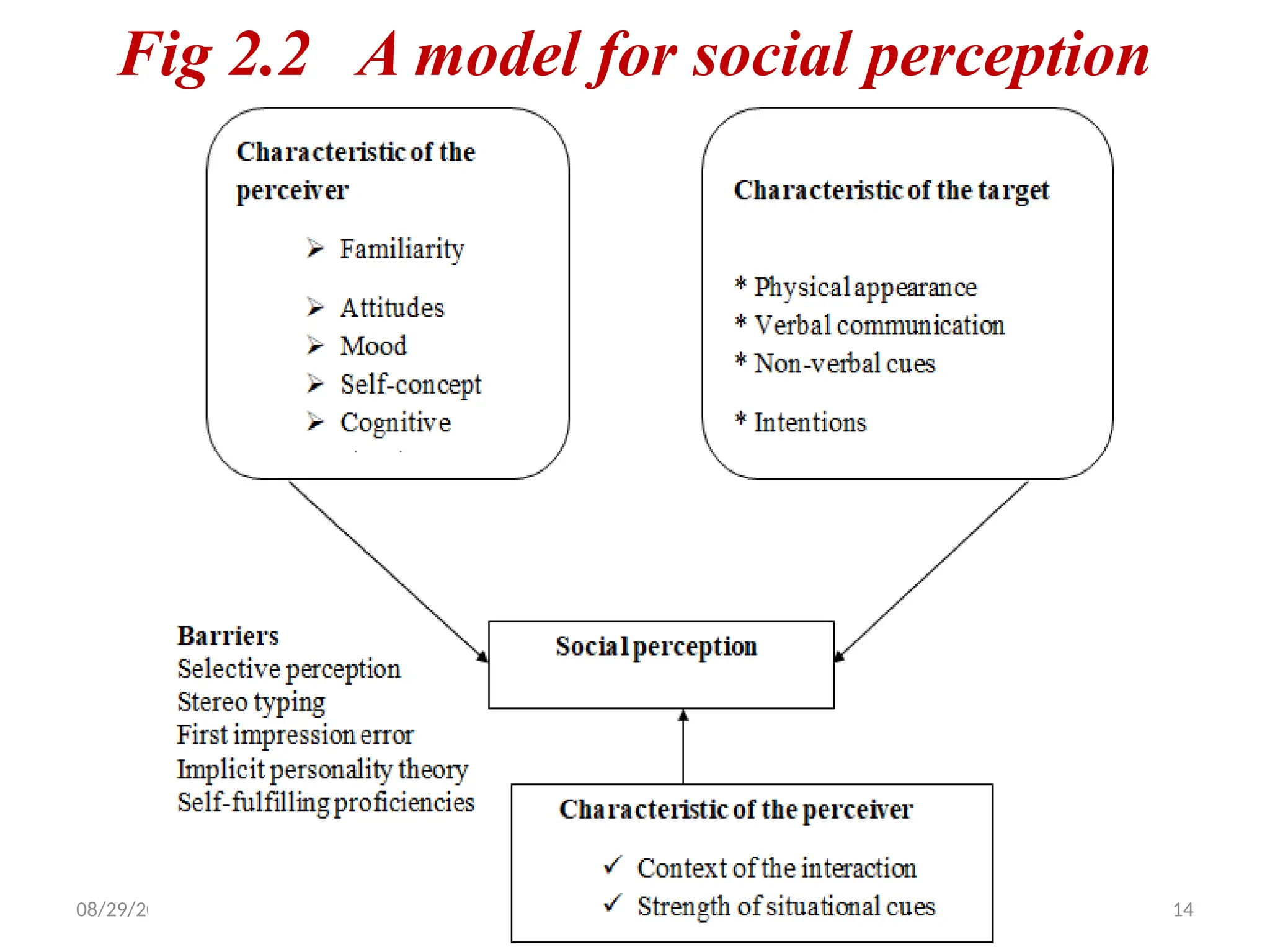 08/29/2025 14
Fig 2.2 A model for social perception
 