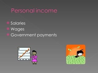 Salaries Wages Government payments