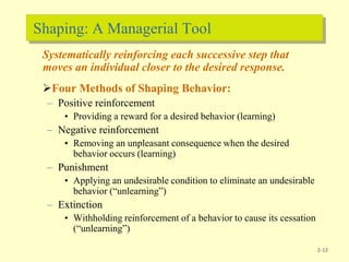 Foundations of Individual Behavior | PPT