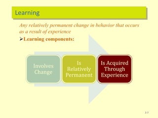 Foundations of Individual Behavior | PPT