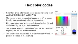 CHAPTER – 2 Colors | PDF