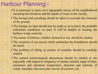 CHAPTER - 2. HARBOUR PLANNING.pptx