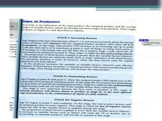 Stages of Production
 