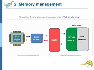 2. Memory management
 