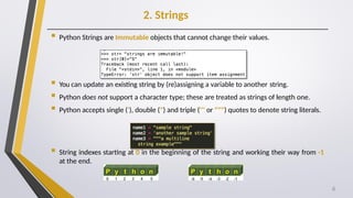 Chapter - 2.pptx this is about python programming syntax and semantic ...